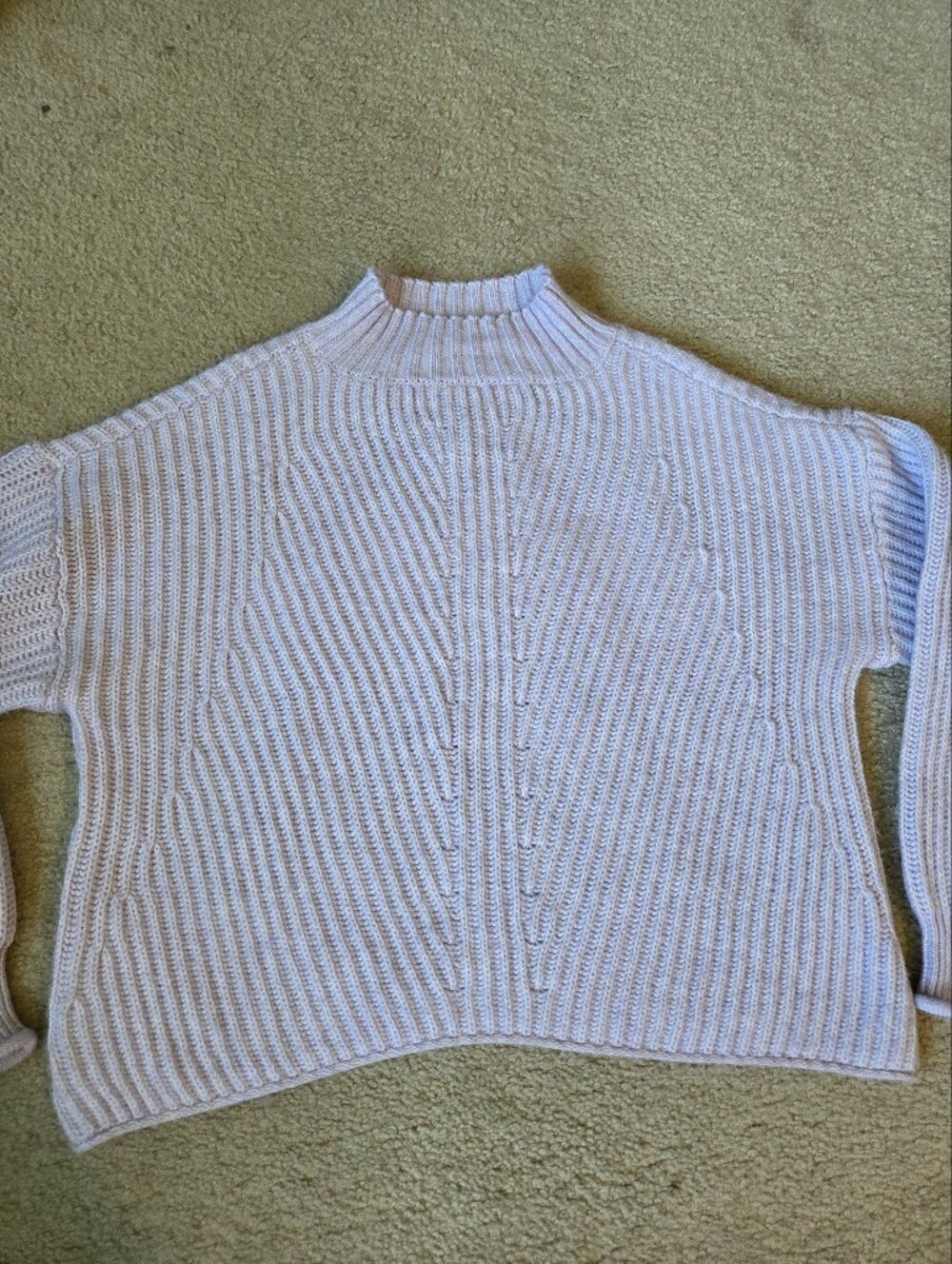 SO Light Purple Knit Mockneck Sweater Size XXL
